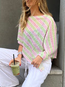 matcha stripes cape