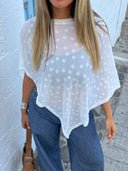 ivory dots cape