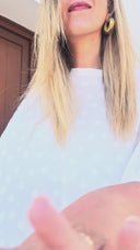ivory dots cape
